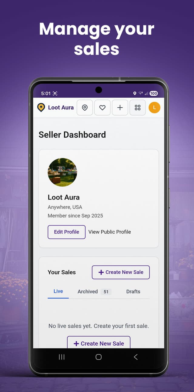 LootAura · Yard Sales Near You | Loot Aura screenshot 5