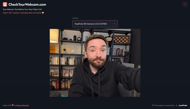 checkyourwebcam screenshot 2