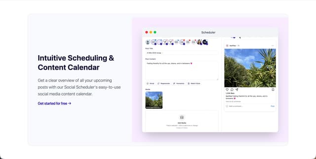 Scheduler.social screenshot 1
