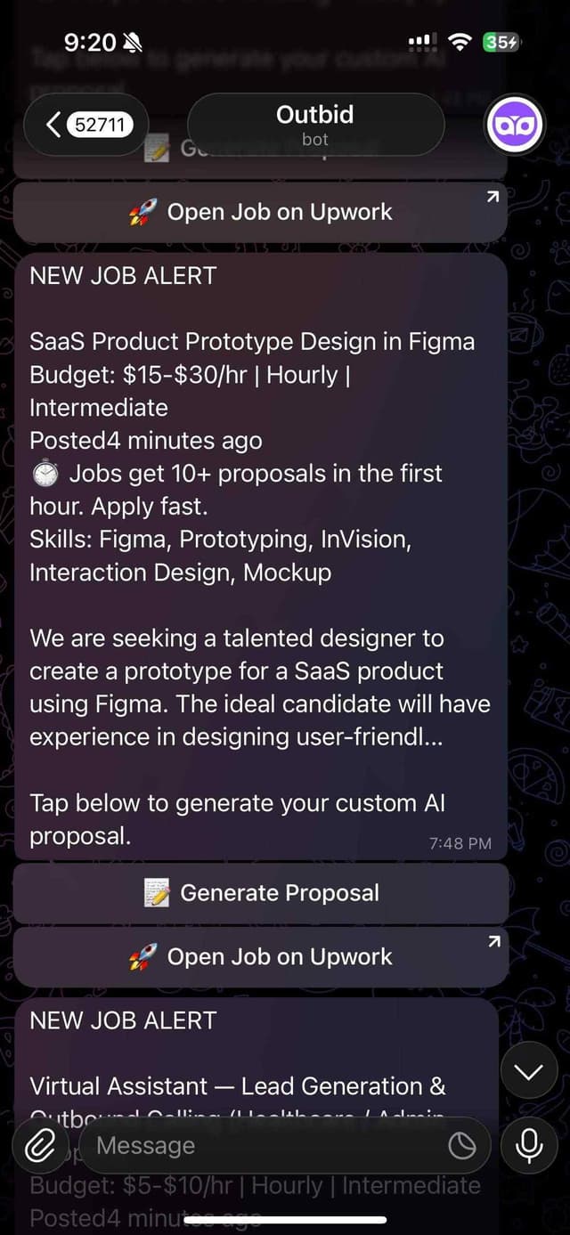 Outbid screenshot 2