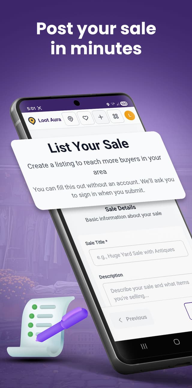 LootAura · Yard Sales Near You | Loot Aura screenshot 3