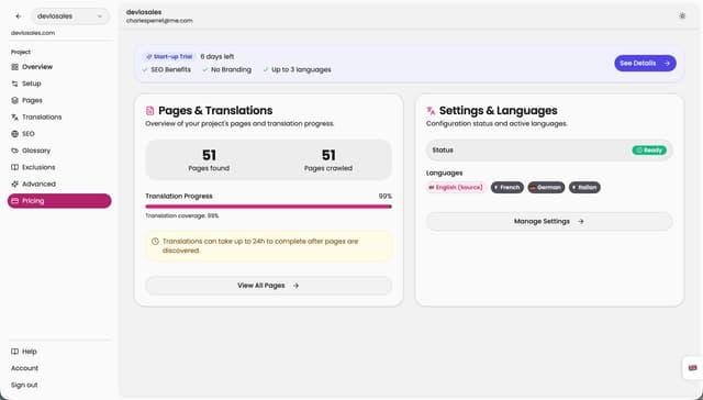 Lovalingo screenshot 2