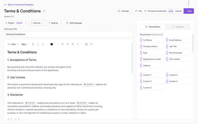 ClickTerm screenshot 4