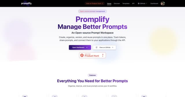 Promplify screenshot 1
