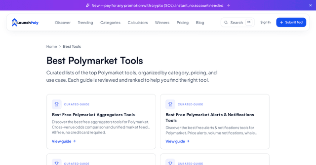 LaunchPoly screenshot 2