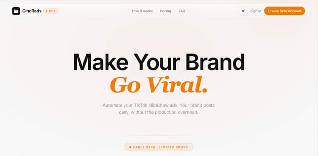 Cinerads screenshot 1
