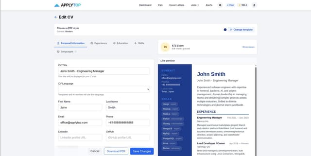 ApplyTOP screenshot 2