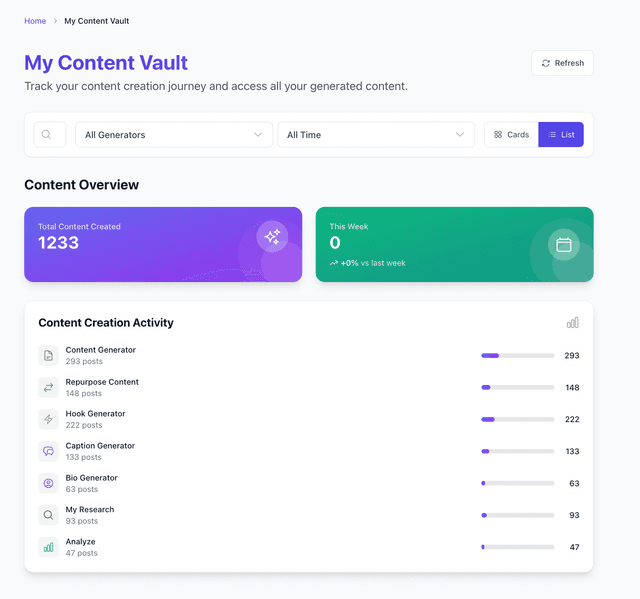 SocialOrbit - AI-Powered Social Media Content Generator screenshot 3