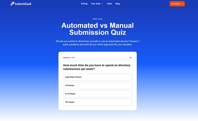 Automated vs Manual Submission Quiz screenshot 2