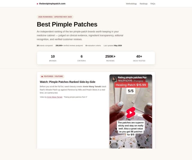 The Best Pimple Patch screenshot 1