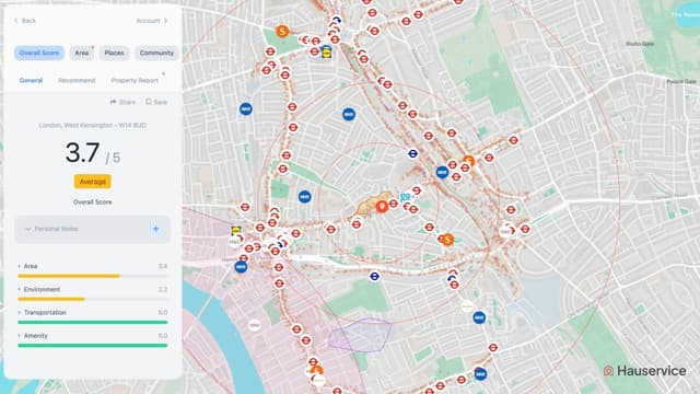 Area Research Tool | Hauservice screenshot 2