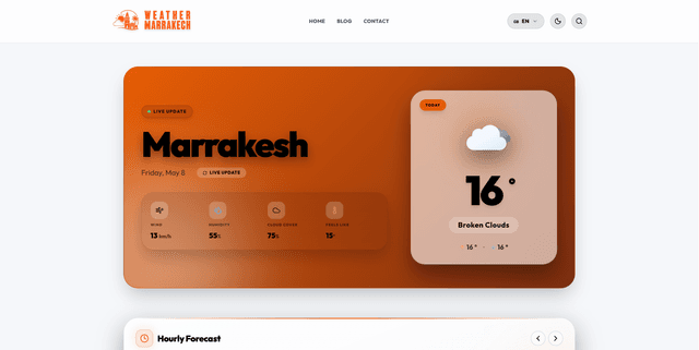 Weather Marrakech screenshot 2