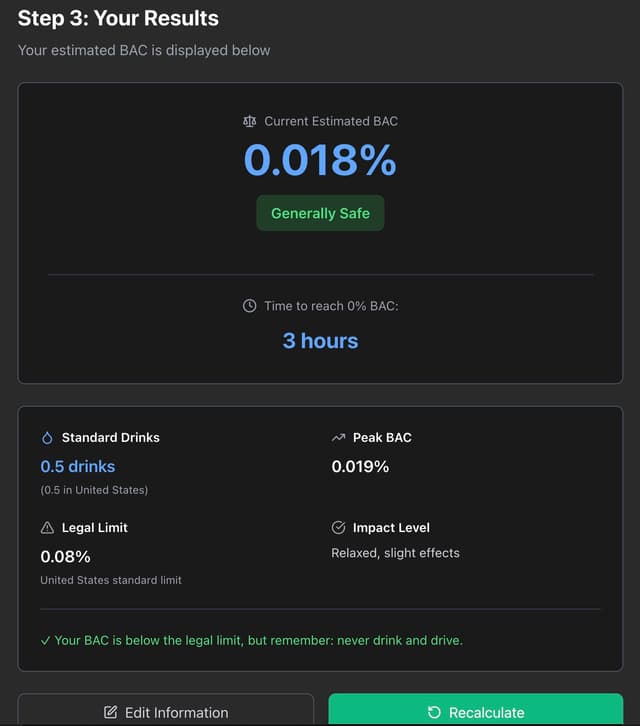bac calculator screenshot 3
