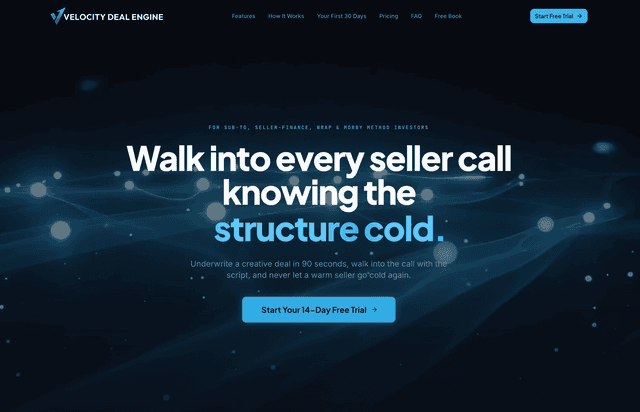 Velocity Deal Engine screenshot 1