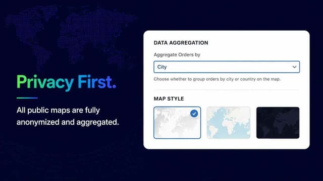Customer Reach Map for WooCommerce screenshot 4