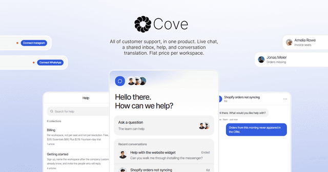 Cove Inbox screenshot 1