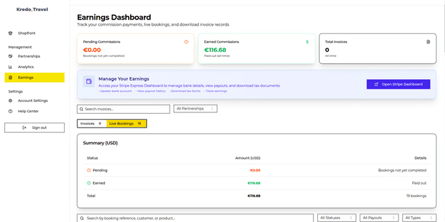 Kredo screenshot 2