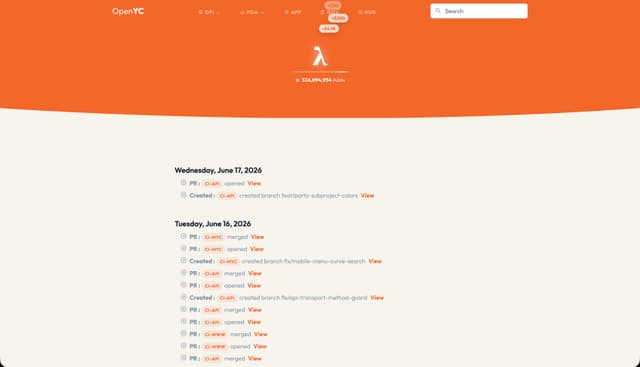 OpenYC screenshot 1