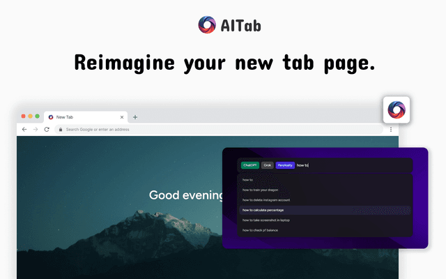 AITab screenshot 1