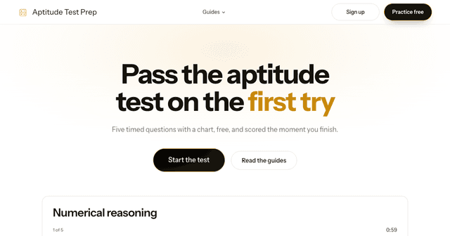 Aptitude Test Prep screenshot 1