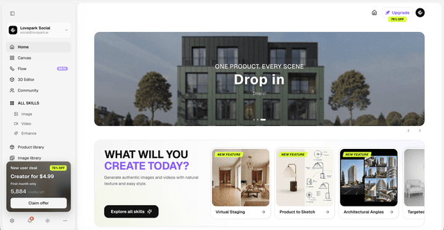 Lovspark AI screenshot 2