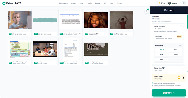 Extract.FAST screenshot 2