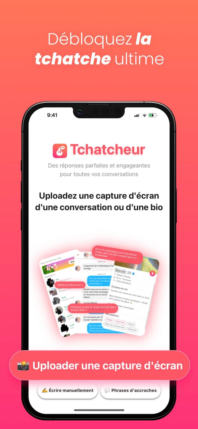 Rizz app - Tchatcheur screenshot 3