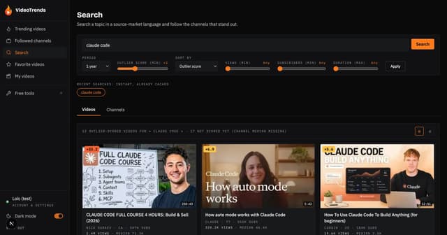 VideoTrends screenshot 3