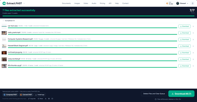 Extract.FAST screenshot 3
