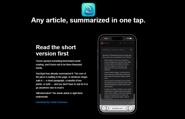SumSpot screenshot 1