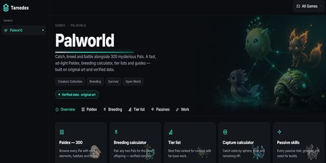 Tamedex Palworld screenshot 1