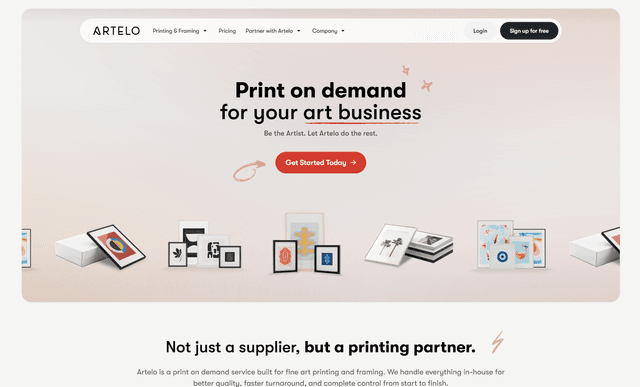 Artelo screenshot 1