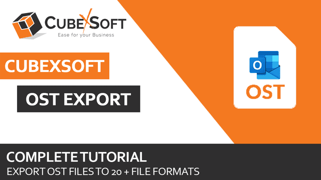 CubexSoft OST Converter screenshot 1