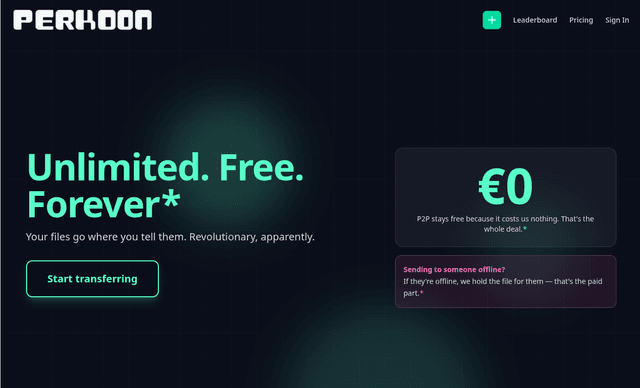 Perkoon screenshot 1