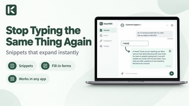 InsertKit screenshot 1