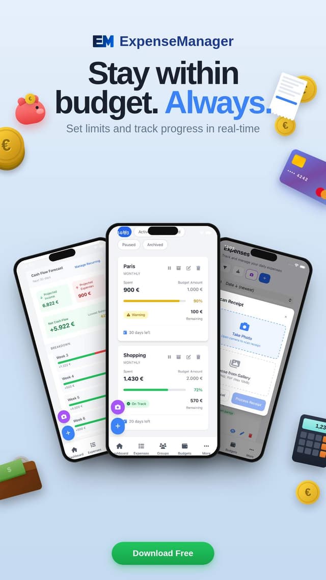 ExpenseManager screenshot 2