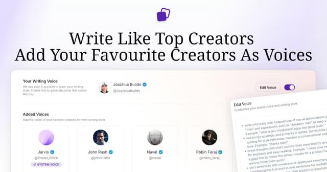 Postel: Best X (Twitter) Tool for creators and businesses screenshot 6