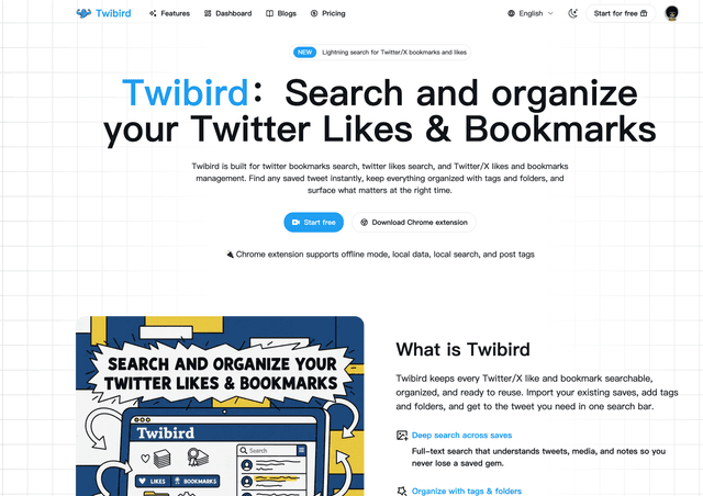 Twibird screenshot 1