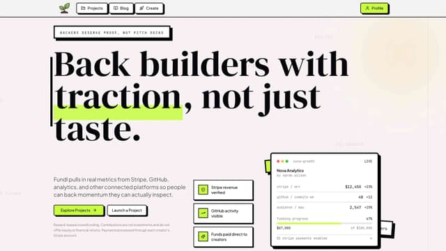 Fundl screenshot 1