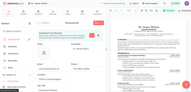 AI ResumeGuru screenshot 3