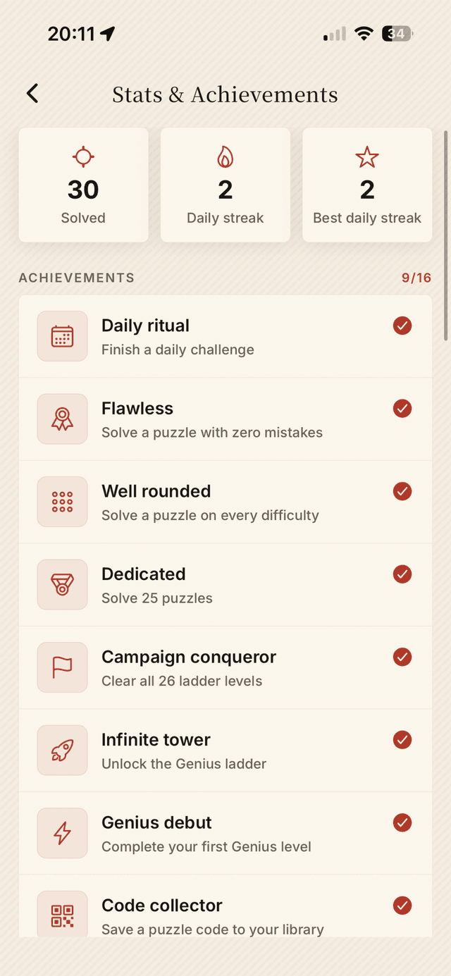 Kropki 3D Sudoku screenshot 5