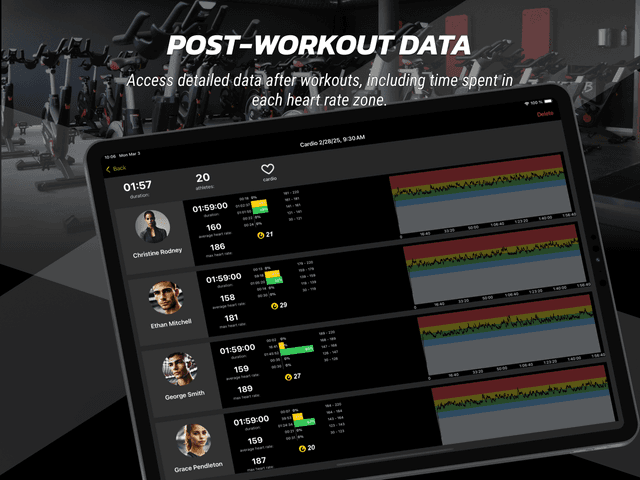 Pulses App: Group Heart Rate Monitoring for Teams & Gyms screenshot 3