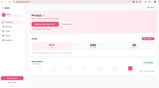 Xwish.ai screenshot 4