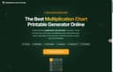Multiplication Chart Printable — Free PDF Generator