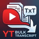 YtBulkTranscript App