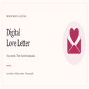 Digital Love Letter