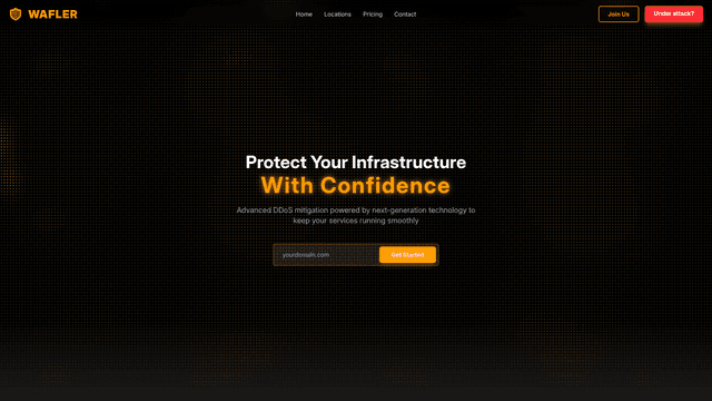Wafler | DDoS Protection screenshot 1