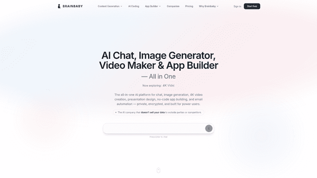Brainbaby AI – Chat, Image, Video & App Builder screenshot 2