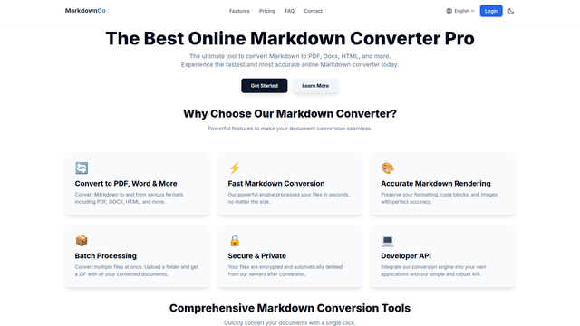 Markdown Converter Pro screenshot 1
