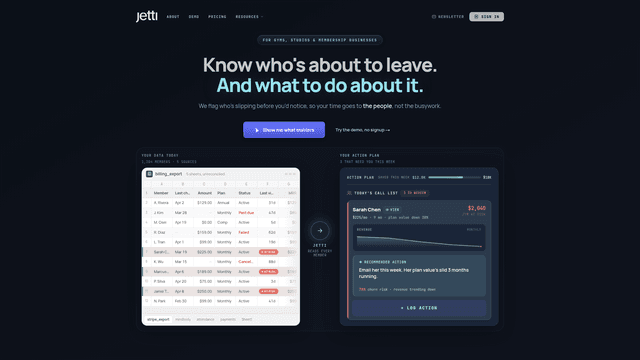 Jetti | Your revenue, navigated. screenshot 2